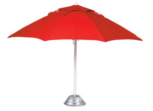 FL75 - 7.5' Fiberglass Market Umbrella, Manual, Vent, Awning Cover-0